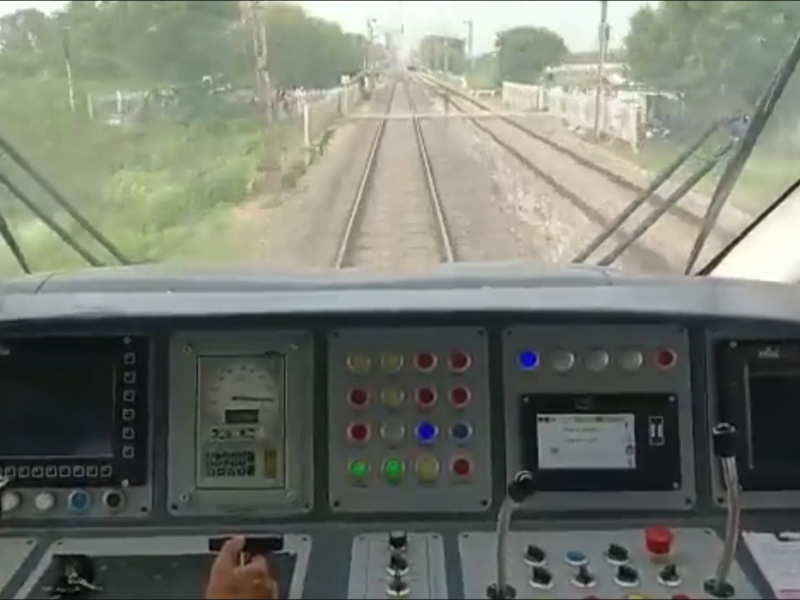 Unique locomotive-less train breaches 180kmph during trial run in northern India