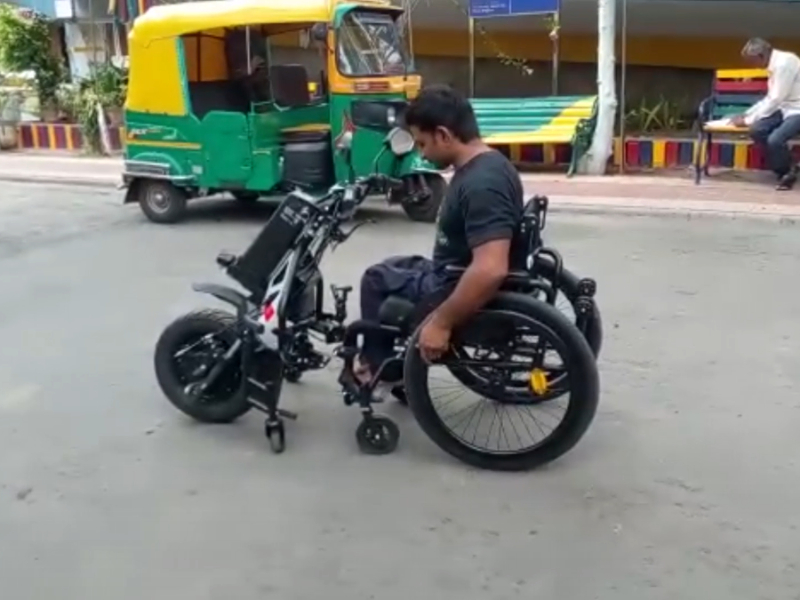 Hybrid wheelchairs from southern India promise bright future for people suffering from mobility problems