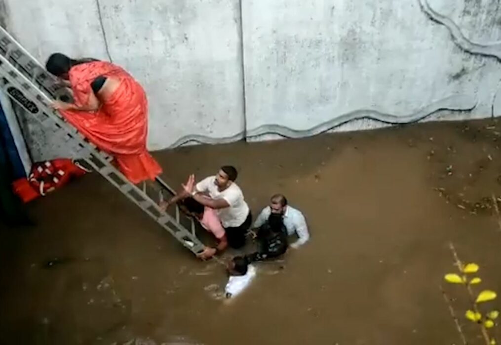 Twenty-two year old techie loses life after car enters flooded underpass in southern India