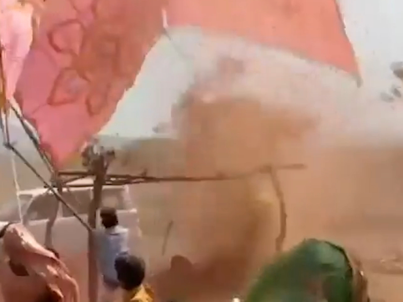 Massive tornado hits central India, blows away marriage ceremony tent