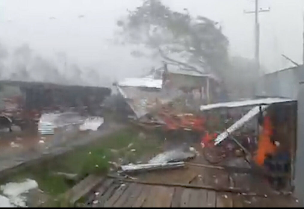 Heavy rainfall, thunderstorm follow as Cyclone Mocha wreaks havoc in western Myanmar