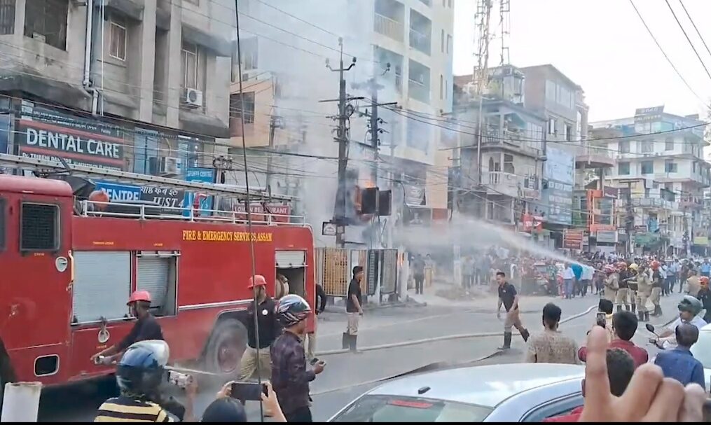 Transformer catches fire in northeastern India, no casualty reported