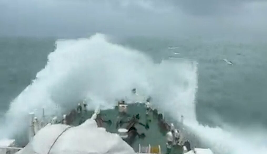 Indian Coast Guard ships patrol coast of western India, in view of Cyclone Biparjoy
