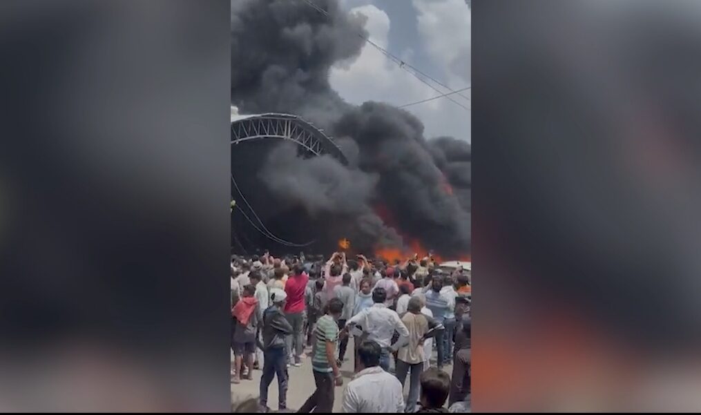 Inferno engulfs market, shop reduced to ashes in central India