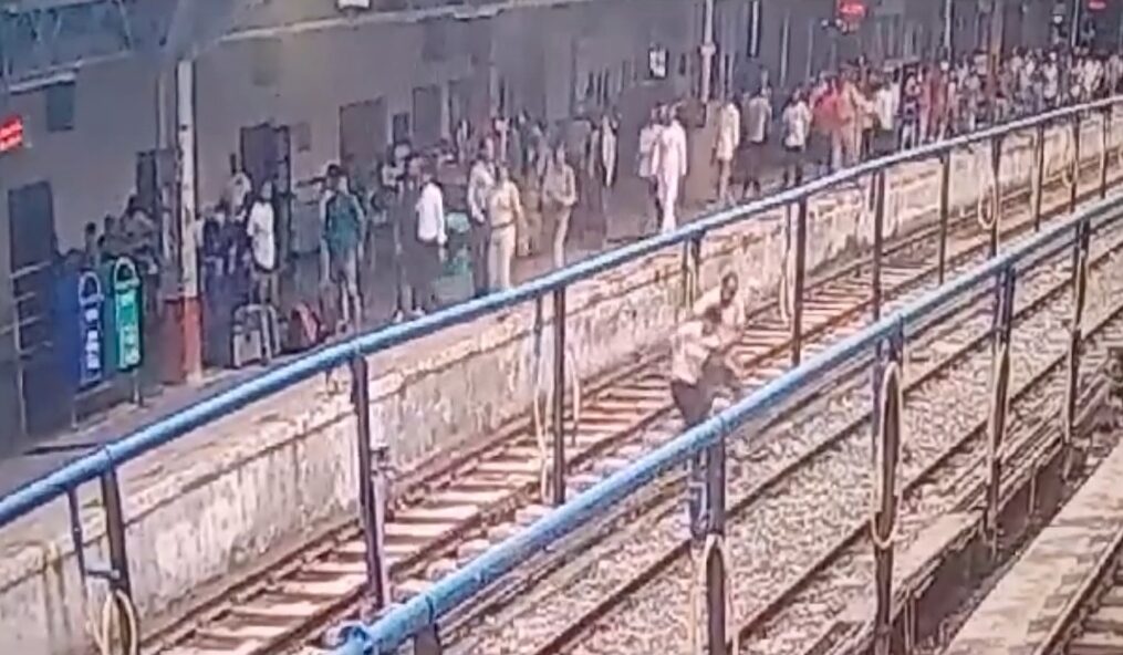 Alert cop rescues girl trying to take her life on railway track in northern India