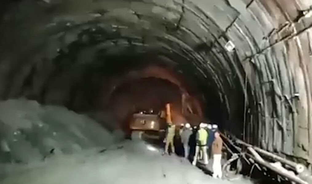 Under-construction tunnel collapses in northern India, all trapped workers ‘safe’