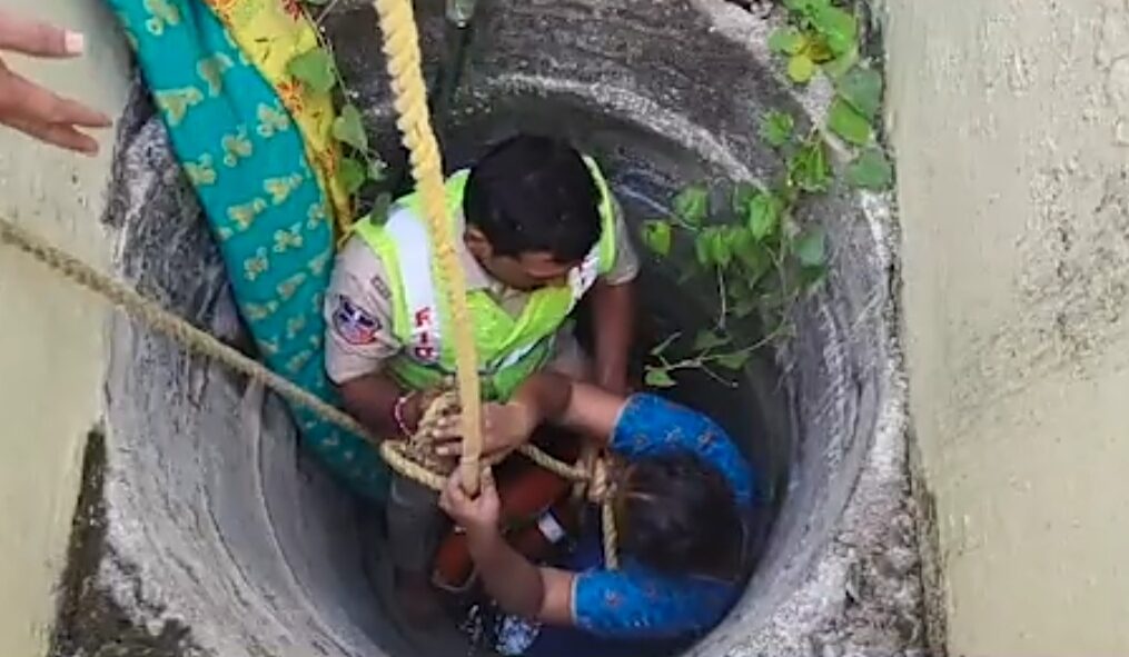 Fire officials foil woman’s suicide attempt, rescues her from well in southern India