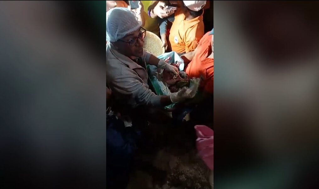 Officials rescue infant from borewell in eastern India