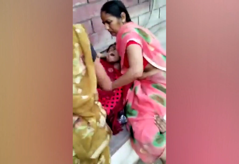 Woman gives birth outside hospital gate due to doctor negligence in northern India