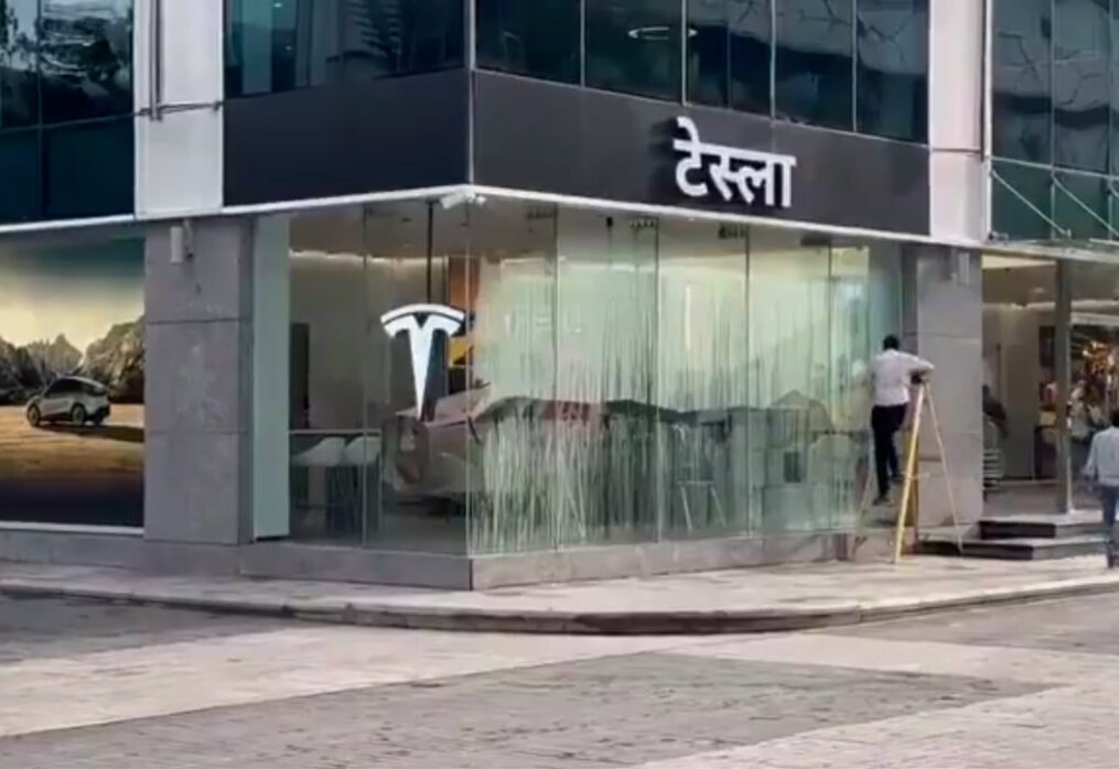 Tesla debuts in India with first showroom launch amid tight security as strong public turnout at premium facility